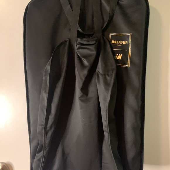 BALMAIN x H&M HM COLLAB GARMENT DUSTBAG BRAND - Picture 4 of 4